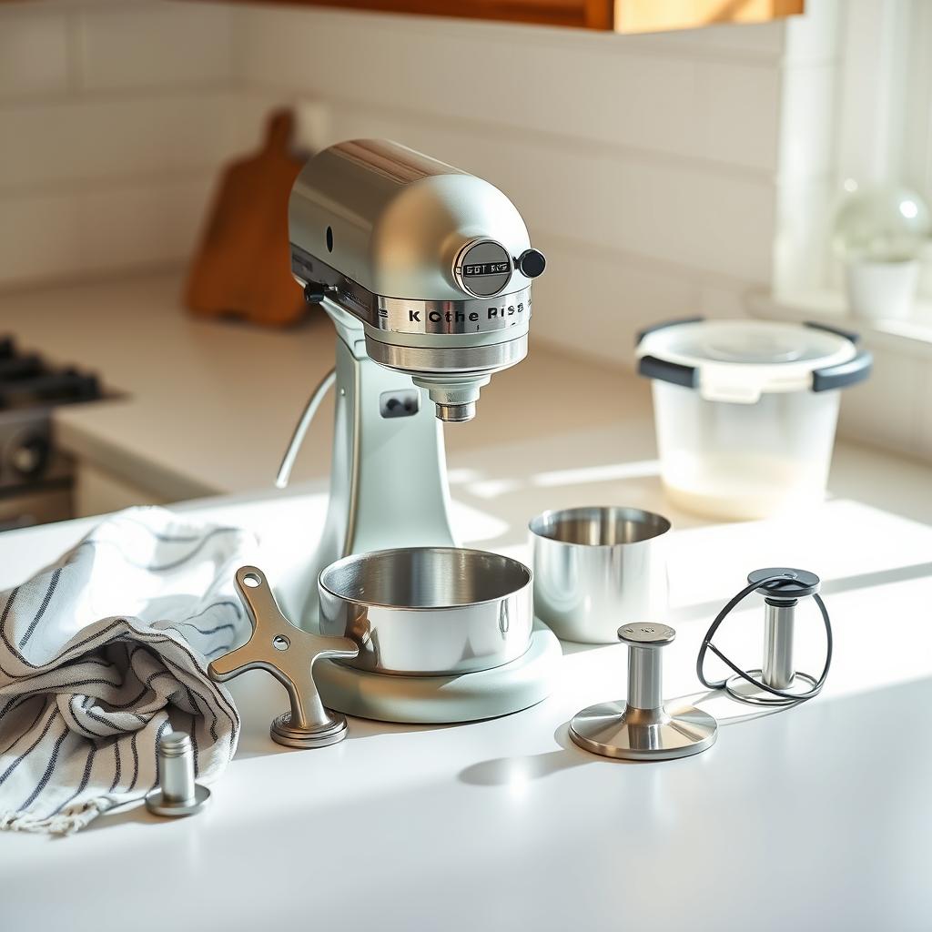 Cleaning and Storing Your Stand Mixer Pasta Press
