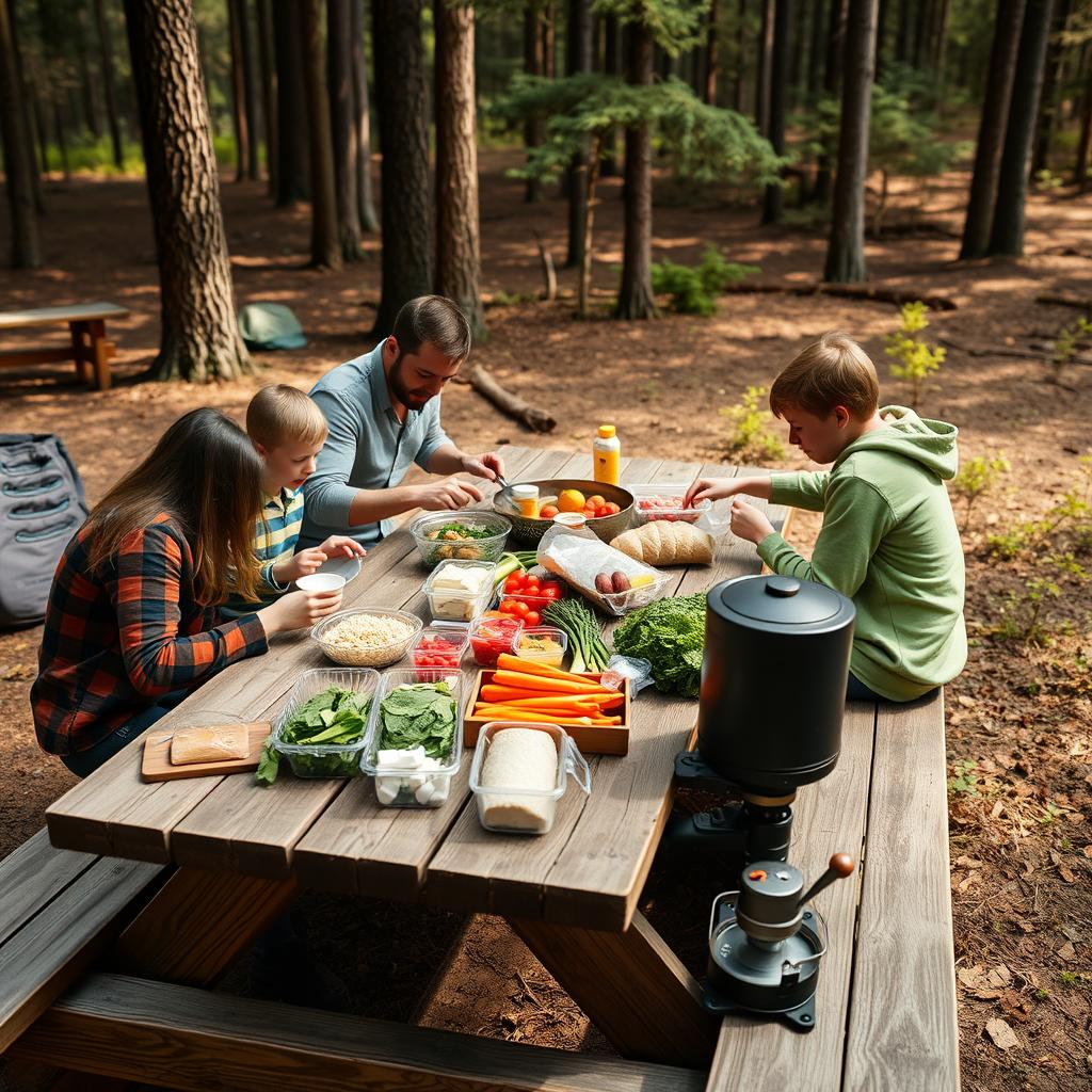 Meal Planning Tips for Family Camping Trips