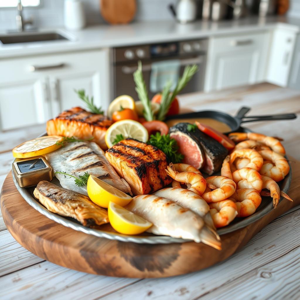 Seafood for Heart and Brain Health