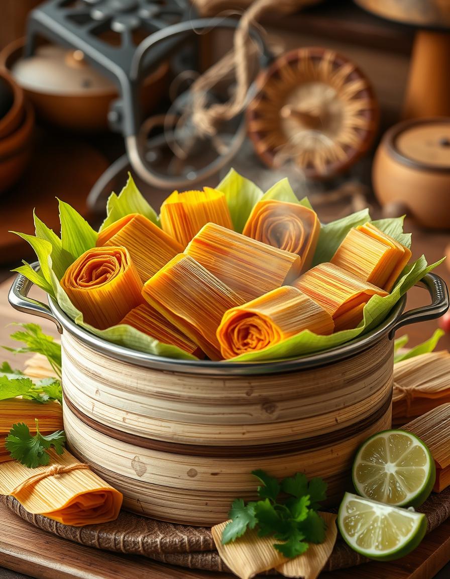 How to Steam Tamales Perfectly