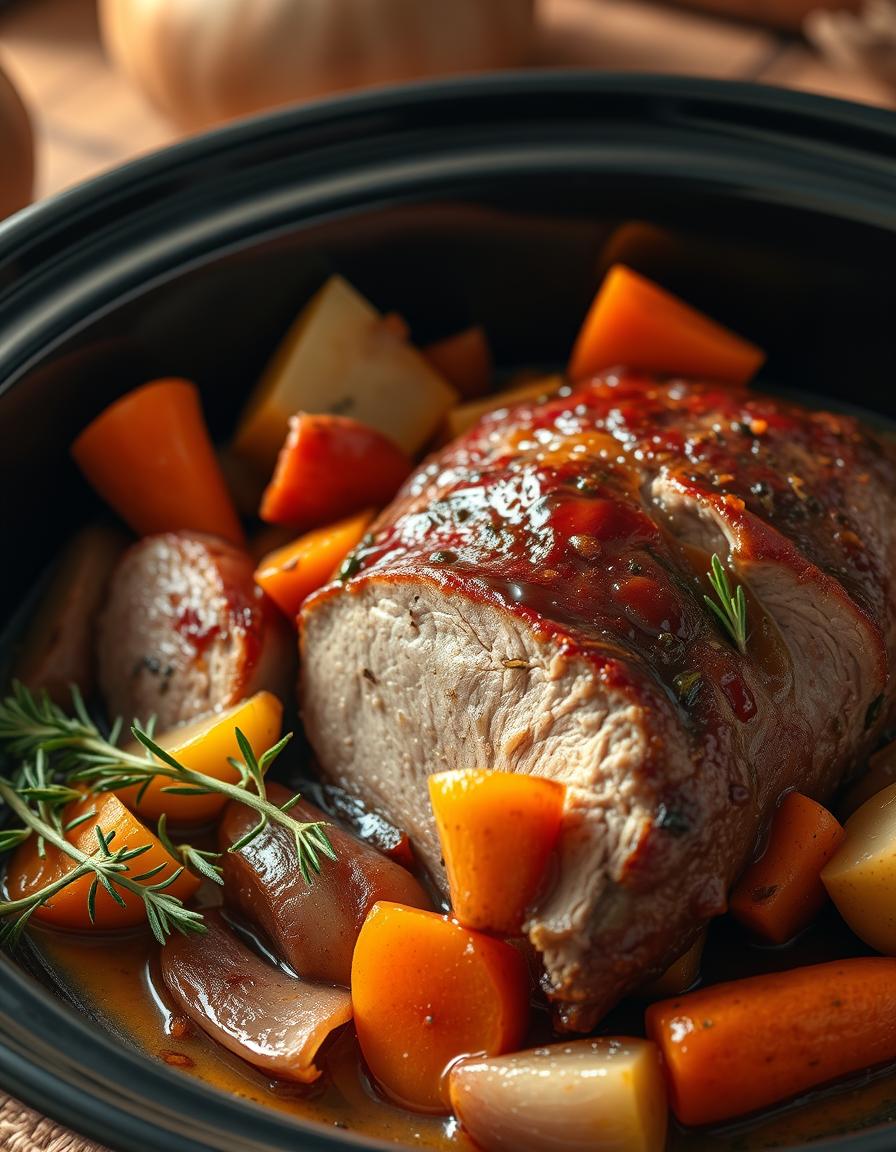 Juicy Pork Tenderloin Recipe in the Crock Pot